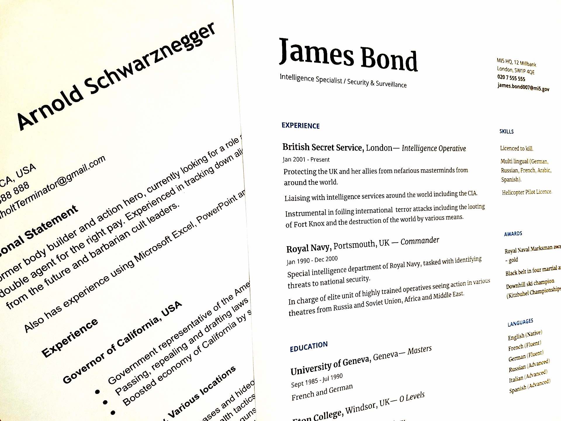 Resume writing for managers <br><i><small>| Product Manager CV example with tips</small></i>